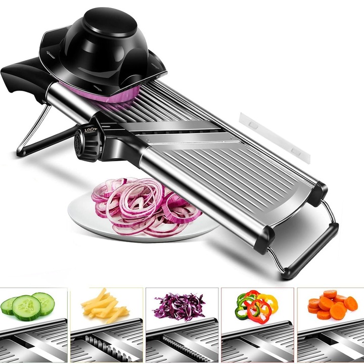 Feliator manual inox 41.8x16.5x6.5 cm grosime taiere 6 mm