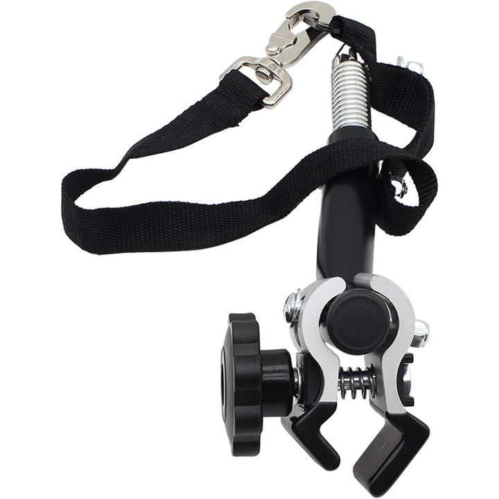 Carlig universal pentru remorca de bicicleta din aliaj de aluminiu – Adaptor pentru carlig de remorca de bicicleta – Conexiune rapida pentru remorci pentru copii, animale de companie si marfa