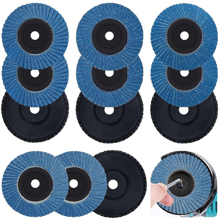 Accesorii aparat de spalat cu presiune, duza rotativa, conectare rapida, portabila, multicolor