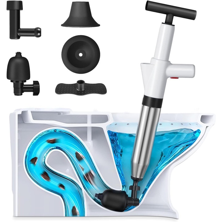 Umidificator 5.6L, trei duze, lumina ambientala multicolora, alimentare USB, dispozitiv silentios