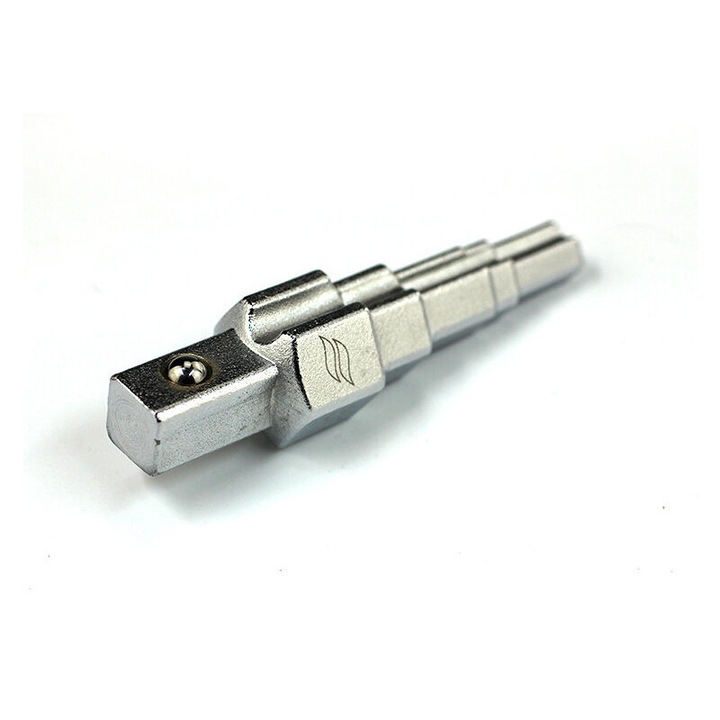 Radiátorkulcs racsnis fogantyúval, szénacél, méretek 10mm/11mm/12.5mm/16mm/21mm, készlet