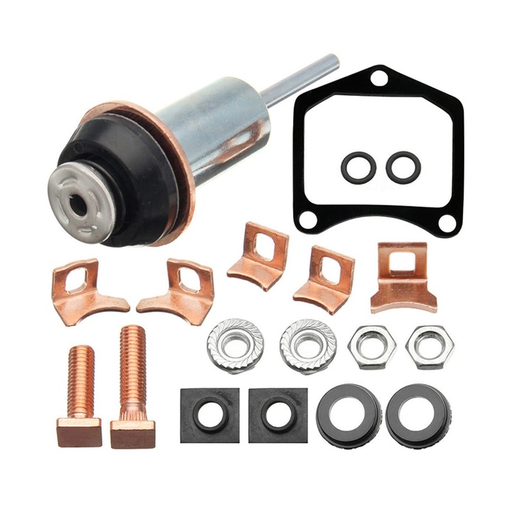 Kit de reparare solenoid pentru motor universal, piese pentru masini de tuns iarba, metal si plastic, usor si portabil
