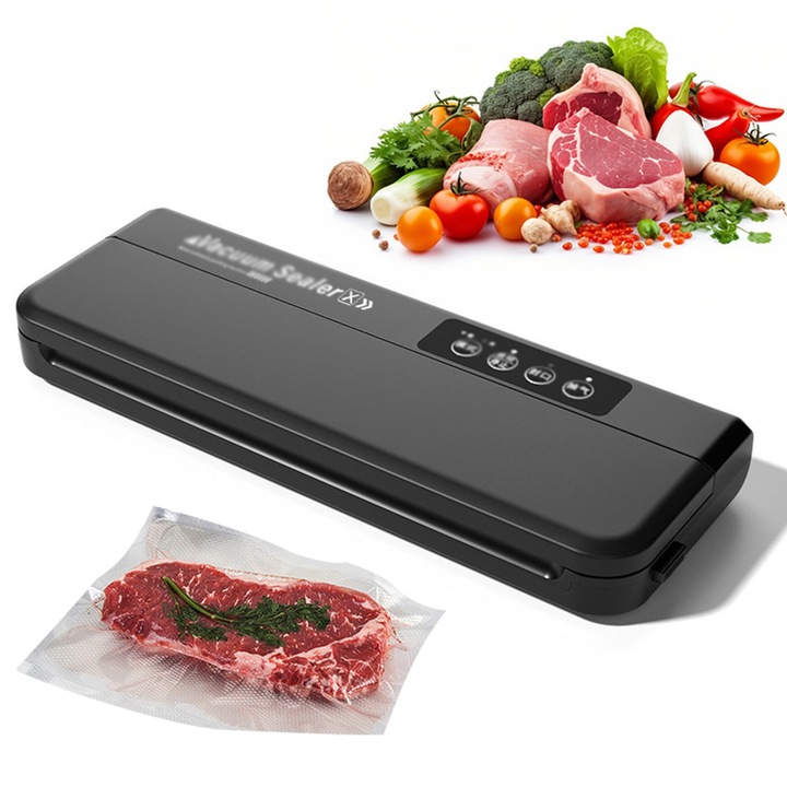 Aparat de vidat automat, 60KPa, 13.77x4.92x1.57cm, set cu pungi de vidat