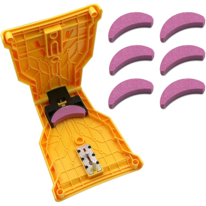 Set de unelte pentru repararea anvelopelor, 8 piese, cu manometru, pentru masini, motociclete si biciclete