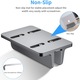 Suport vertical laptop ajustabil aluminiu negru 14x66mm