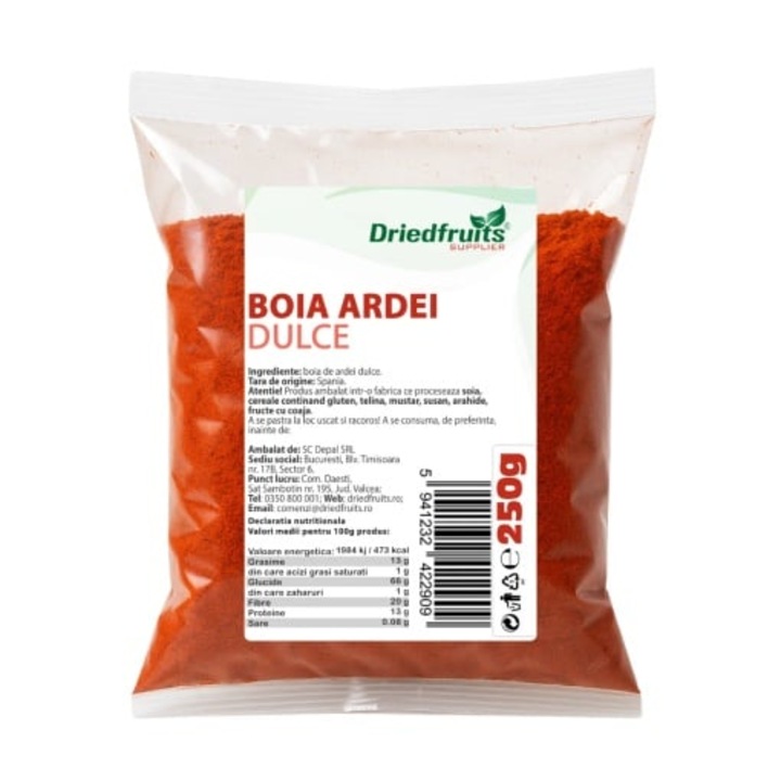 Boia ardei dulce pudra - 250 g