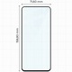 Készlet 2 üvegfólia, Bizon Glass Edge Duo kompatibilis OnePlus Nord 4, Fekete
