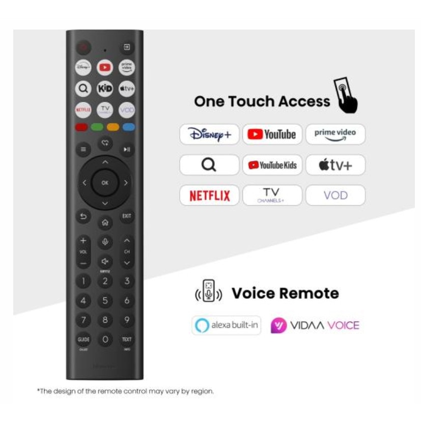 Televizor Hisense 43E7Q PRO 43inch 108cm QLED 4K VidaaOS 144Hz Dolby Atmos Negru