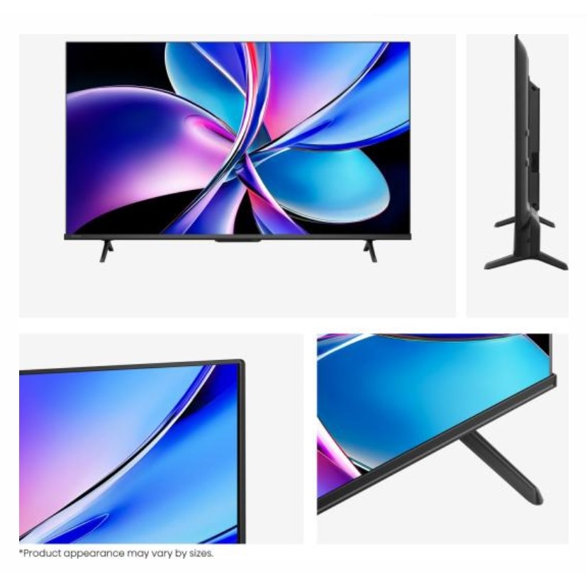 Televizor Hisense 43E7Q PRO 43inch 108cm QLED 4K VidaaOS 144Hz Dolby Atmos Negru