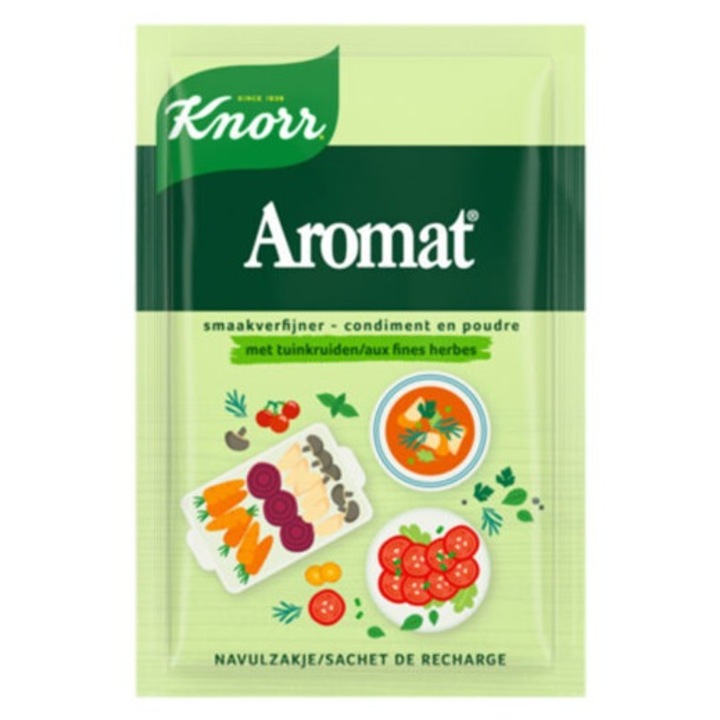 Condimente Knorr Aromat, cu verdeata de gradina, 38g