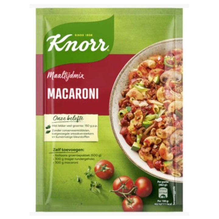 Baza condimente, Knorr, pentru macaroane, 85g