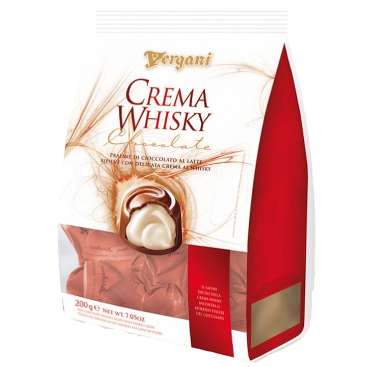 Vergani Praline Crema Whiskey 100g