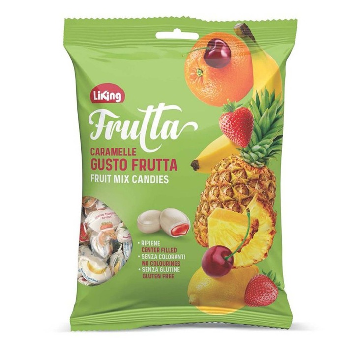 Liking Caramelle Frutta Ripiene 150g