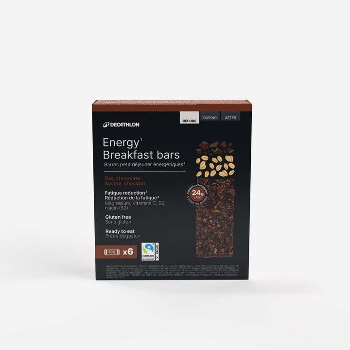 Baton de ciocolata pentru micul dejun fara gluten x6 fara marime