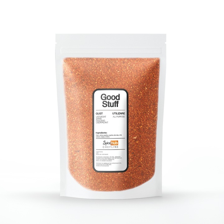 Mix Good Stuff, condiment natural 100% pentru burgeri, tacos, legume coapte si pui crocant, 1 kg