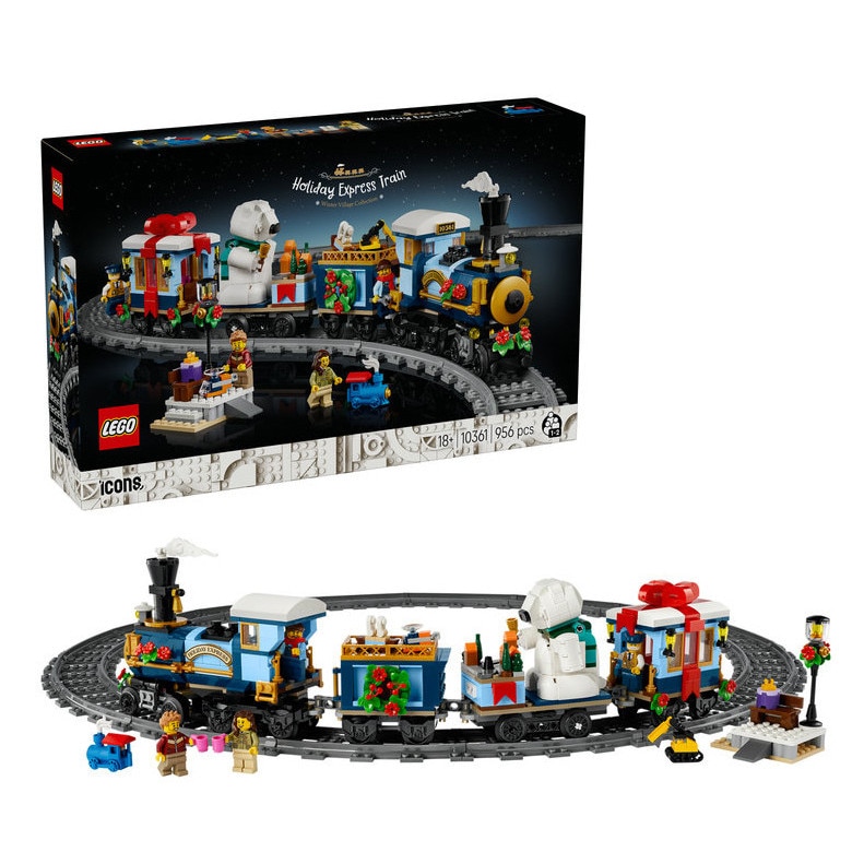 LEGO® Icons - Expresul de sarbatori 10361, 956 piese