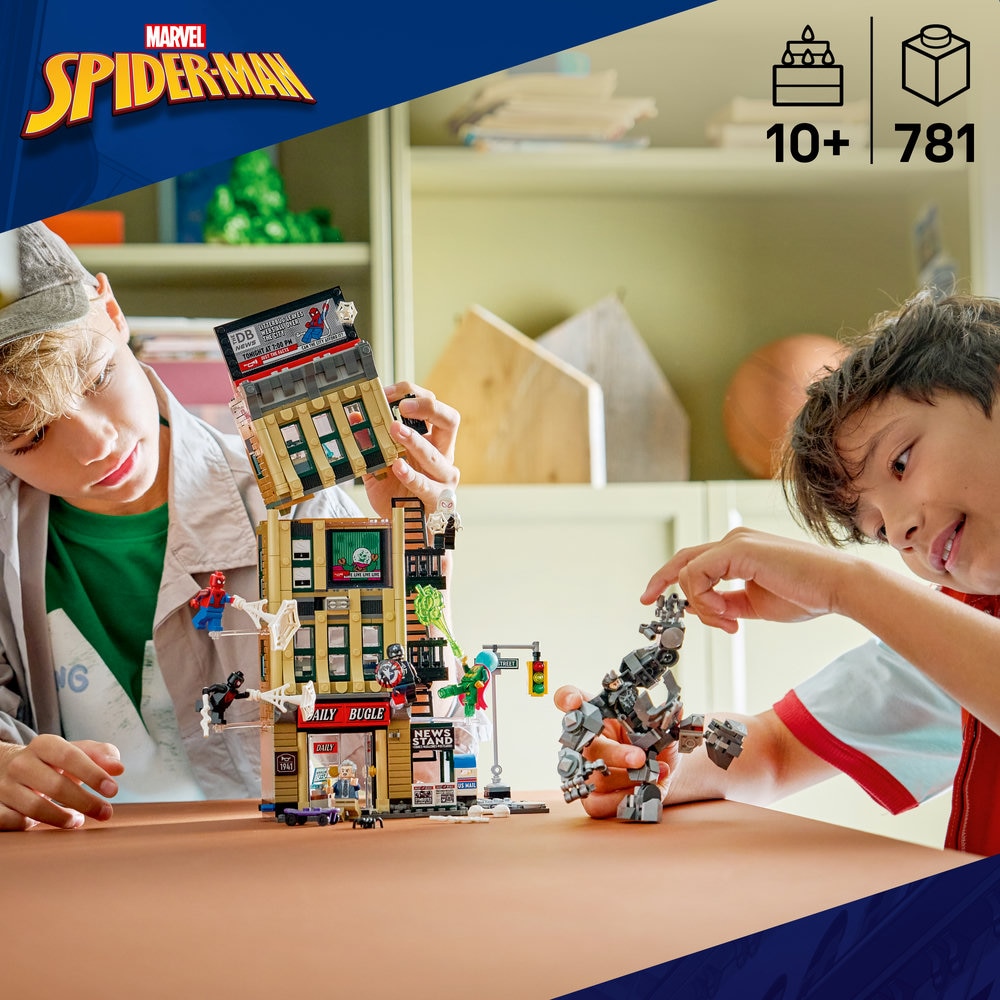 LEGO® Marvel - Omul Paianjen vs Mysterio: Daily Bugle 76342, 781