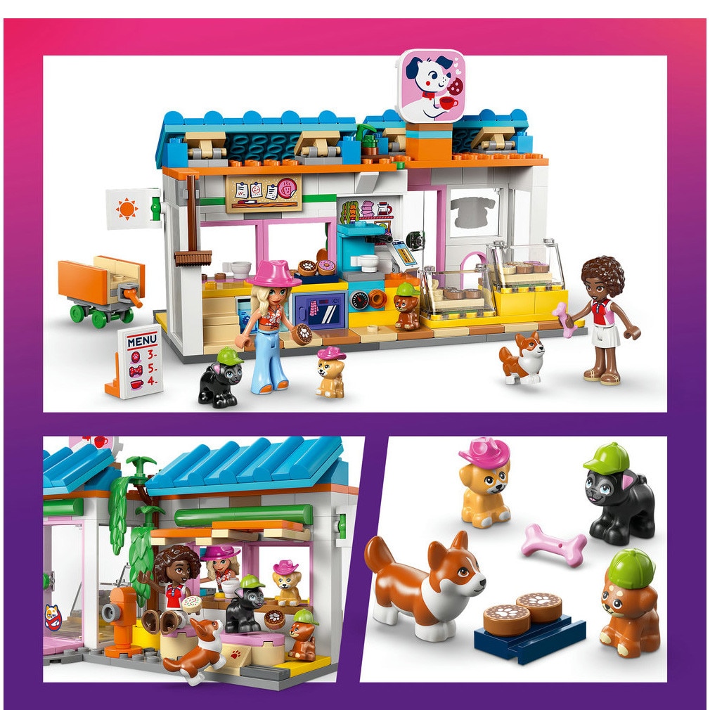 LEGO® Friends - Brutarie cu bunatati pentru caini 42677, 278 piese