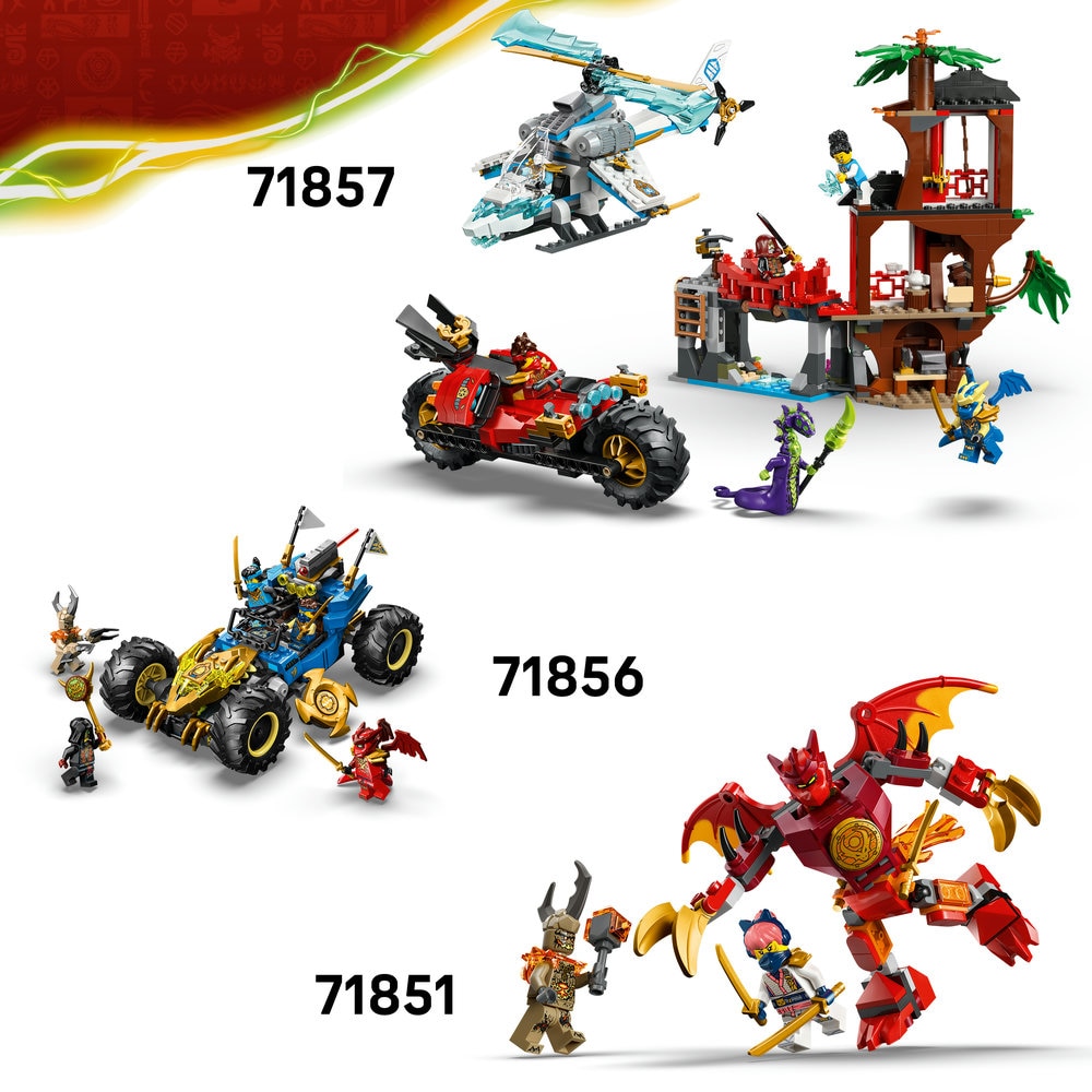 LEGO® Ninjago - Dragonul Vietii 71859, 1050 piese - eMAG.ro