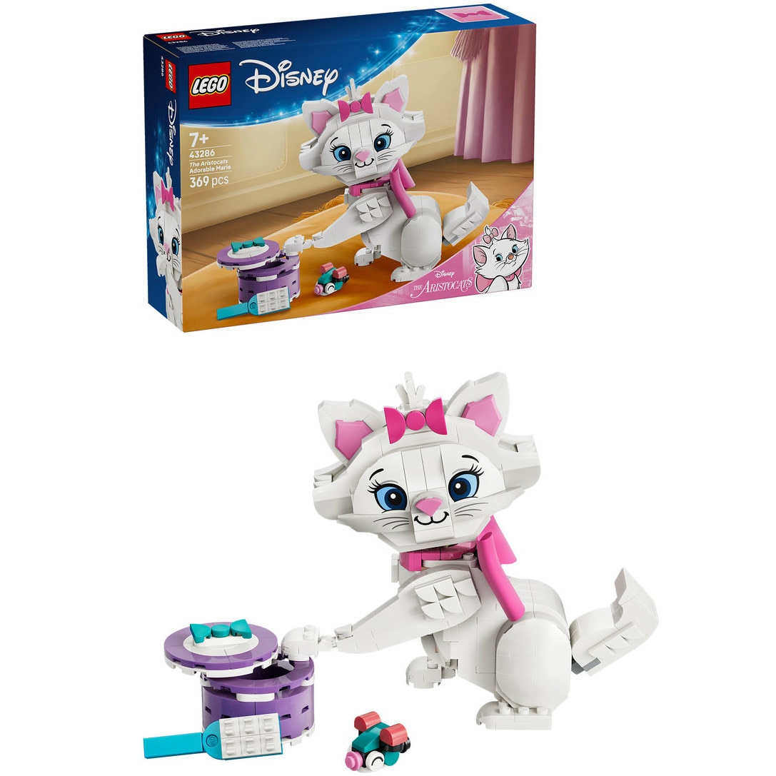 LEGO® Disney Classic - Adorabila Marie din Pisicile aristocrate 43286, 369 piese