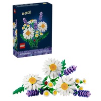 Set de constructie LEGO® Botanicals Margarete 11508, Flori artificiale, Idee de Cadou pentru Fete si Baieti Pasionati de Jocuri de Constructie Creativa