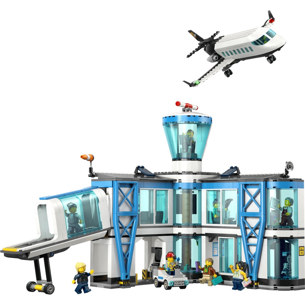 Set de constructie LEGO® City Aeroport cu avion 60502, Jucarii