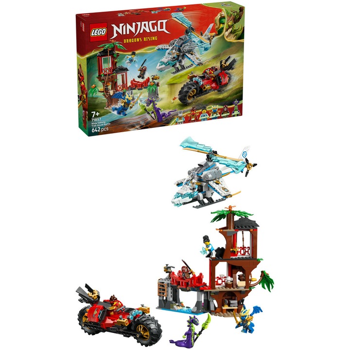 LEGO® Ninjago, Ninja Vehicle Tree House Battle 71857, 642 части