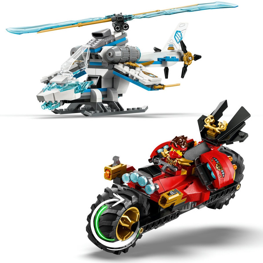 LEGO® Ninjago - Lupta la casa din copac cu vehicule ninja 71857