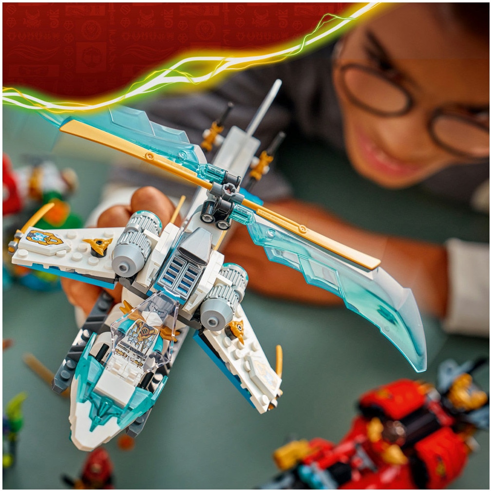 LEGO® Ninjago - Lupta la casa din copac cu vehicule ninja 71857