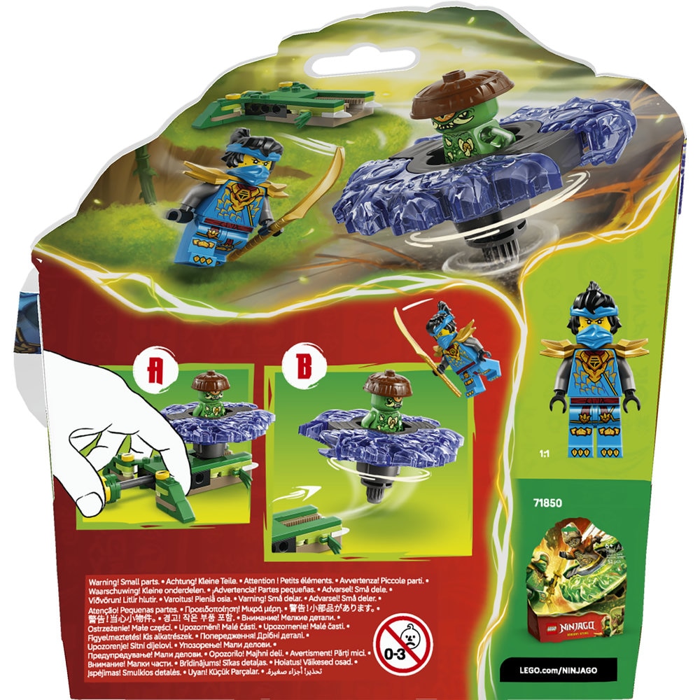 LEGO® Ninjago - Nya vs Spinnerul monstru cu mutatii 71849, 49