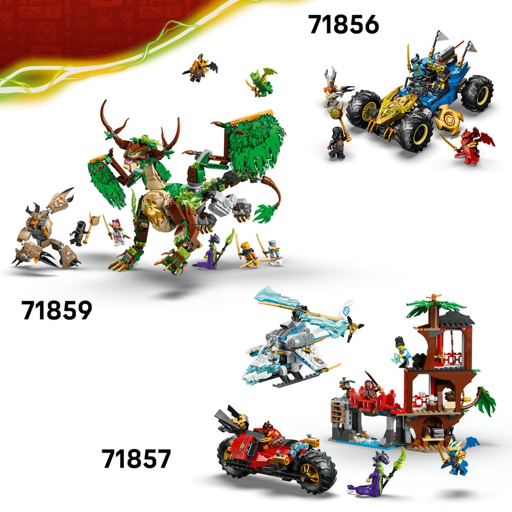 LEGO® Ninjago - Pachet de lupta cu robotul dragon al lui Kai 71851