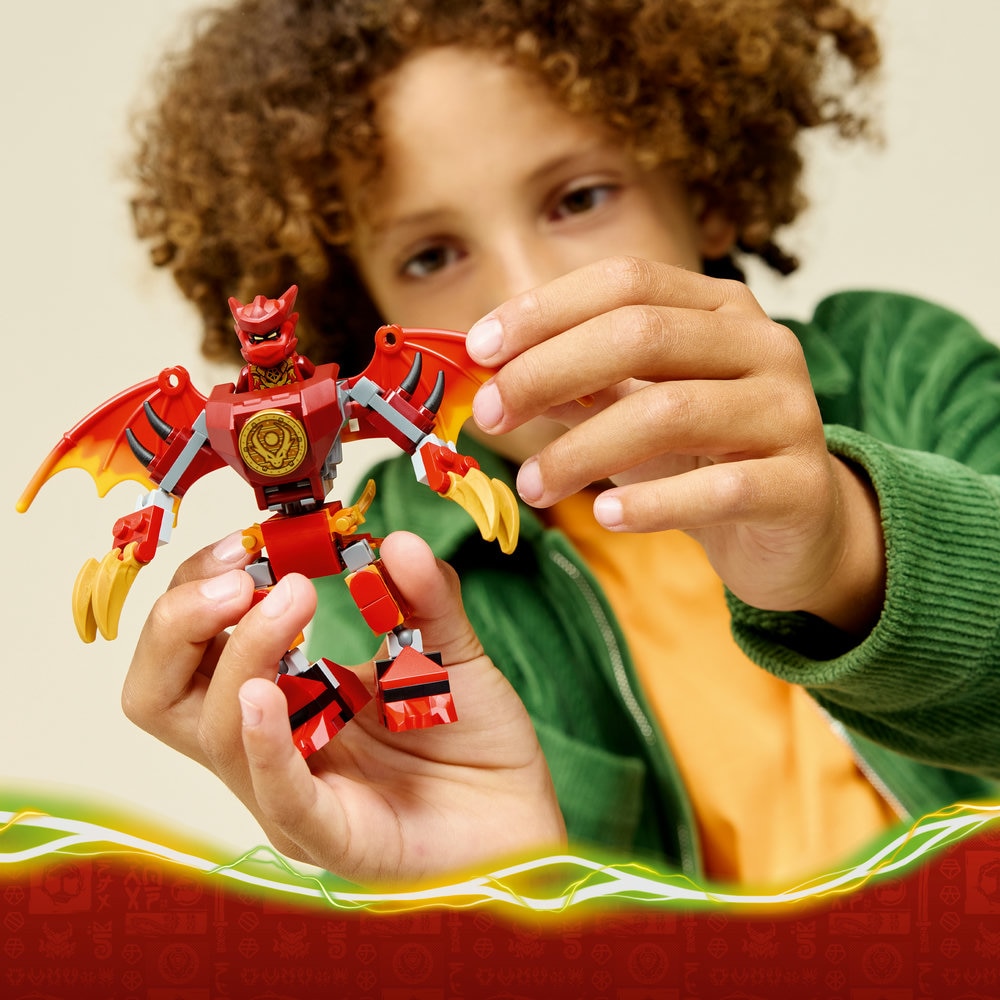 LEGO® Ninjago - Pachet de lupta cu robotul dragon al lui Kai 71851