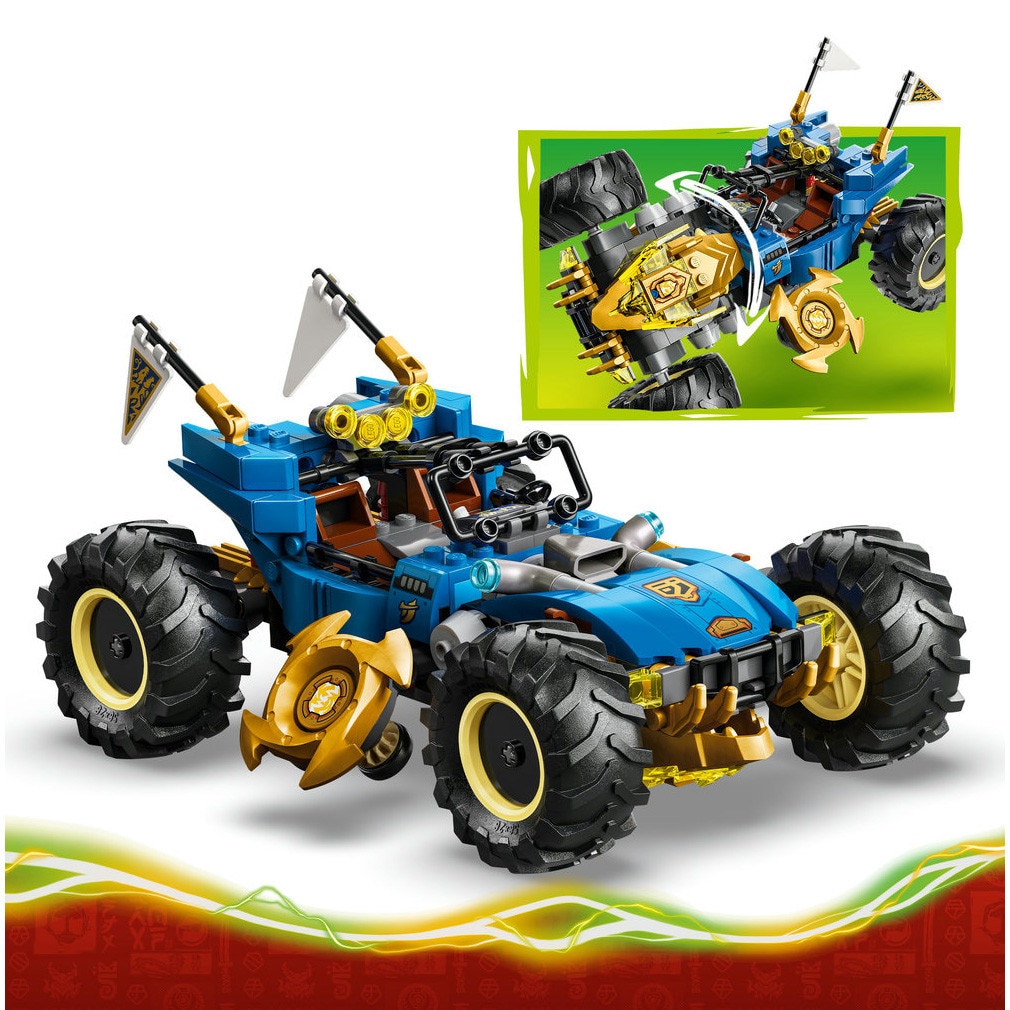 LEGO® Ninjago - Masina transformabila a lui Jay 71856, 387 piese