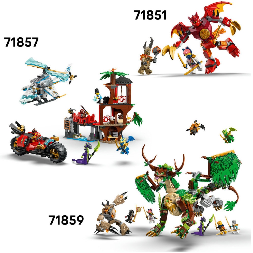 LEGO® Ninjago - Masina transformabila a lui Jay 71856, 387 piese