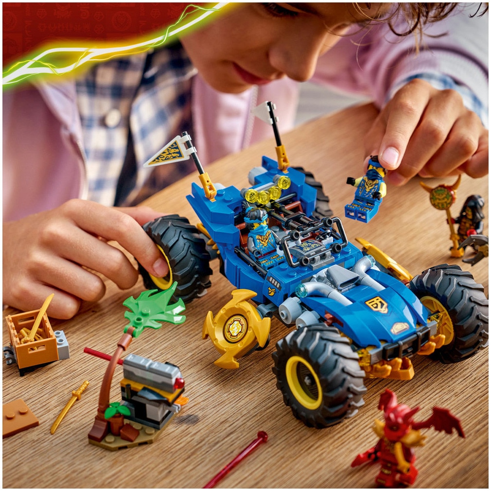 LEGO® Ninjago - Masina transformabila a lui Jay 71856, 387 piese