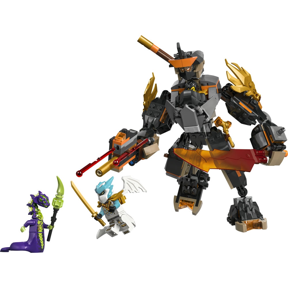 LEGO® Ninjago - Robotul de misiune al lui Cole si dragonul Zane
