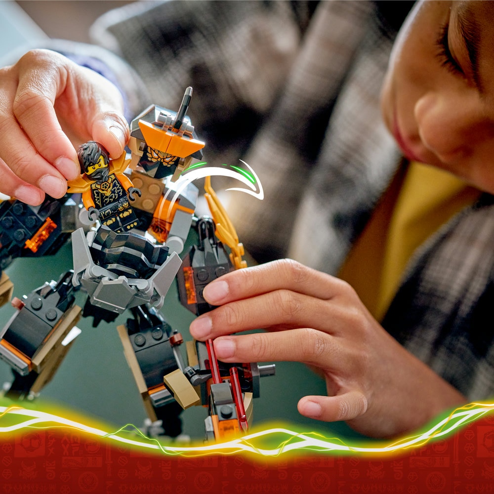 ふじーページ LEGO® Ninjago - Robotul de misiune al lui Cole si dragonul Zane