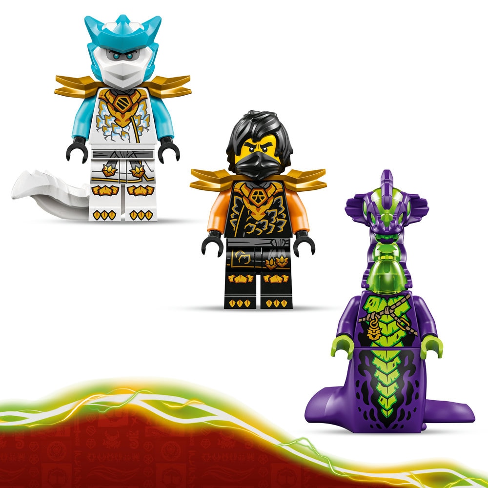LEGO® Ninjago - Robotul de misiune al lui Cole si dragonul Zane