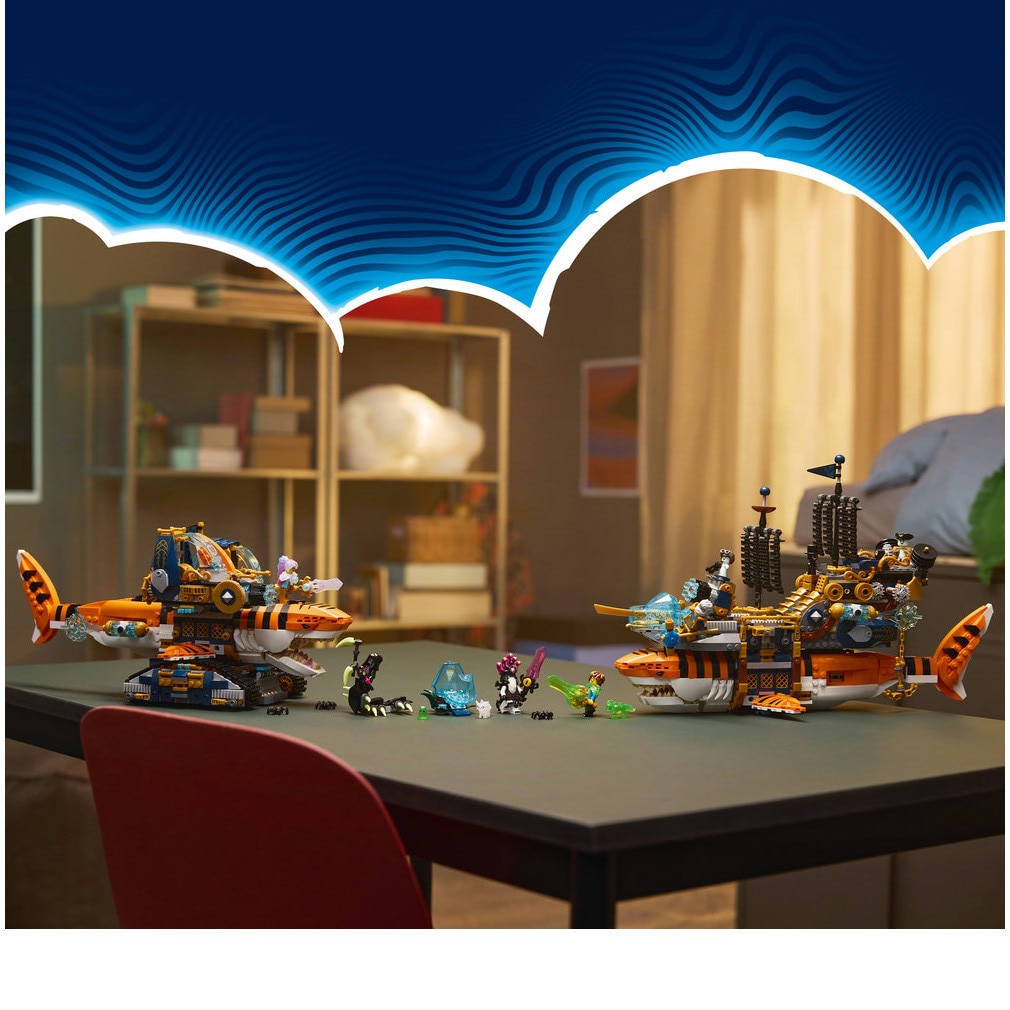 タワレコ LEGO® DREAMZzz - Tancul tigru-rechin 71515, 1548 piese - eMAG.ro
