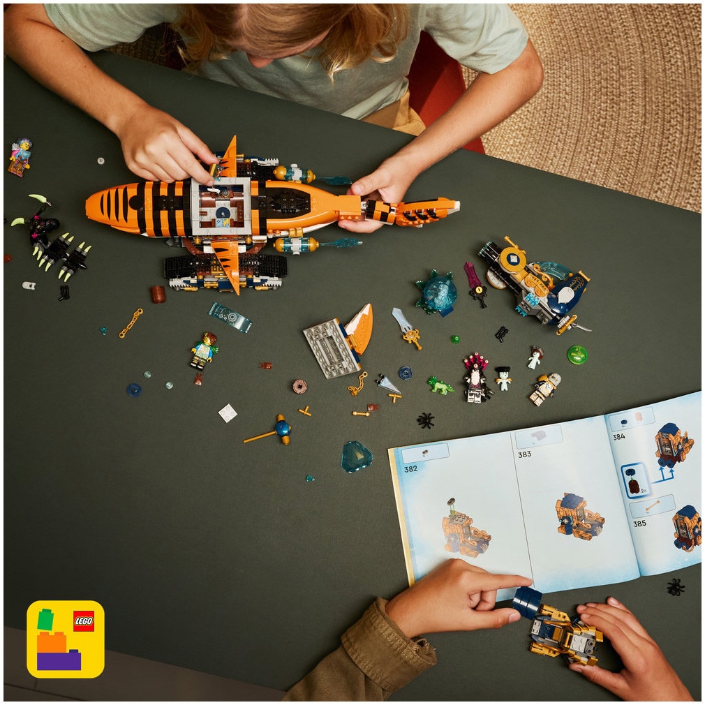 LEGO® DREAMZzz - Tancul tigru-rechin 71515, 1548 piese - eMAG.ro