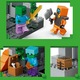 LEGO® Minecraft, Подземието със зомбита 21587, 284 части