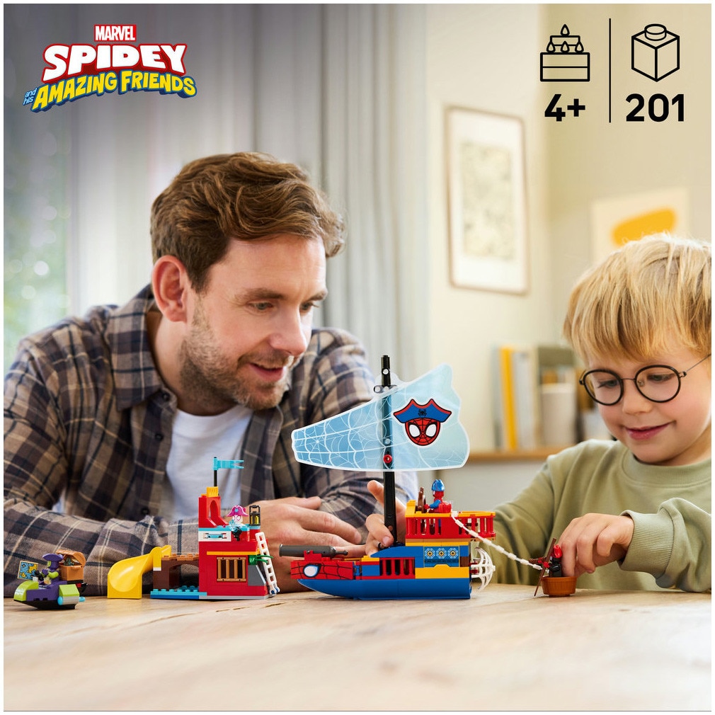 LEGO® Marvel - Corabia de pirati a echipei lui Spidey 11208, 201