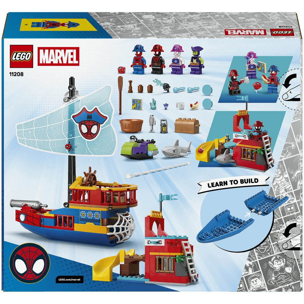LEGO® Marvel - Corabia de pirati a echipei lui Spidey 11208, 201