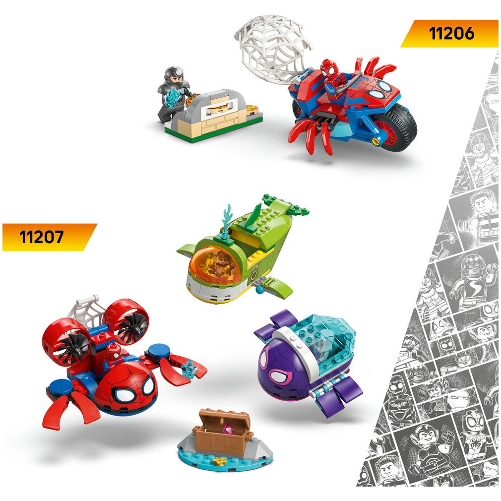 LEGO® Marvel - Corabia de pirati a echipei lui Spidey 11208, 201