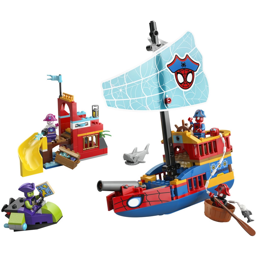 LEGO® Marvel - Corabia de pirati a echipei lui Spidey 11208, 201 piese