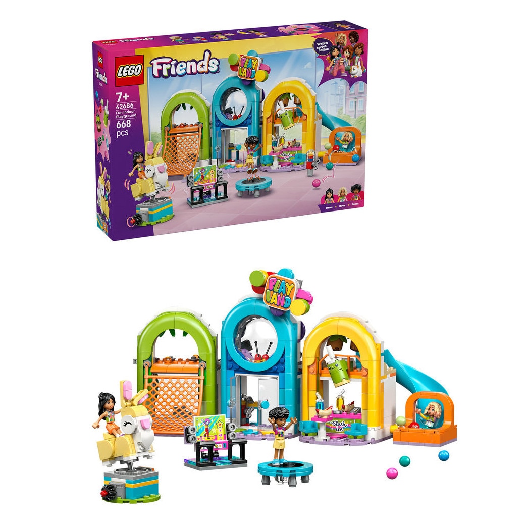 LEGO® Friends - Loc de joaca la interior 42686, 668 piese