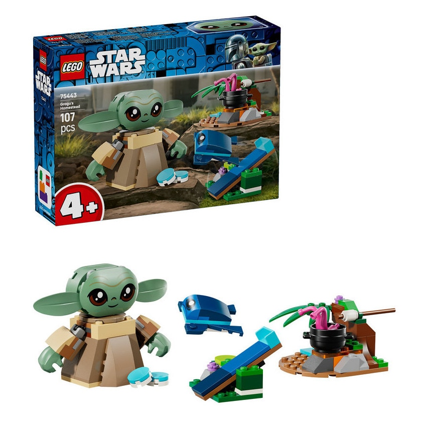 LEGO® Star Wars TM - Casa lui Grogu 75443, 107 piese