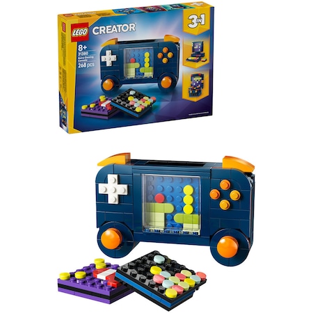 Set LEGO Creator „Consolă de jocuri video retro”