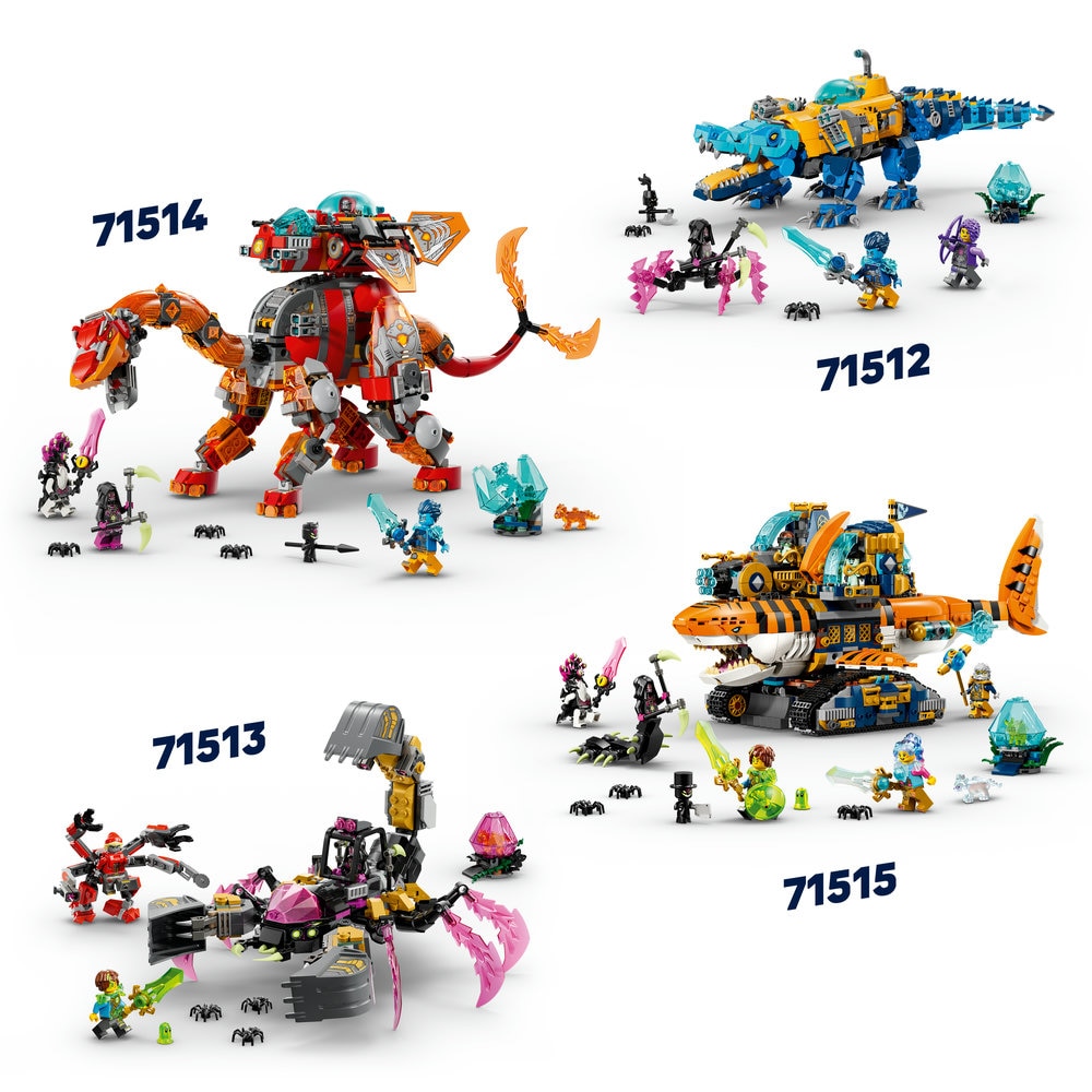 Set de constructie LEGO® DREAMZzz™ Robotul gardian vulpe 71508