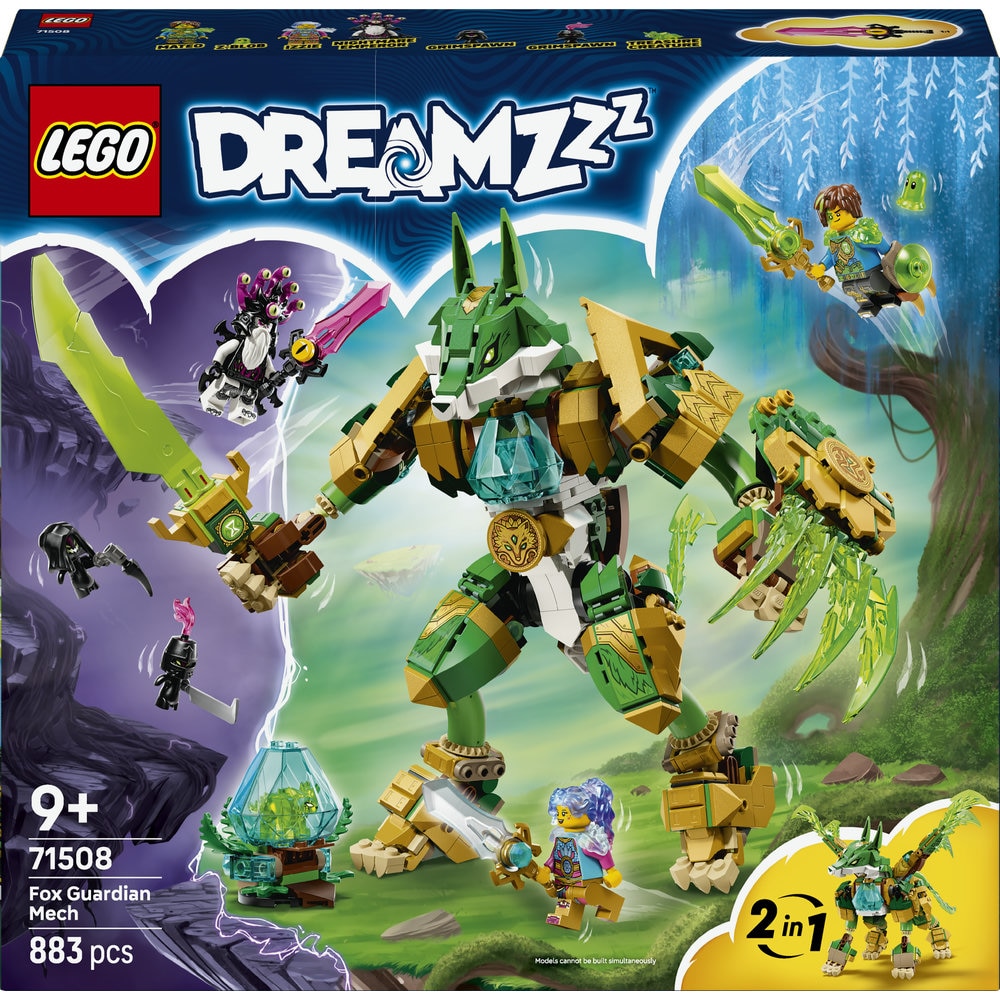 Set de constructie LEGO® DREAMZzz™ Robotul gardian vulpe 71508